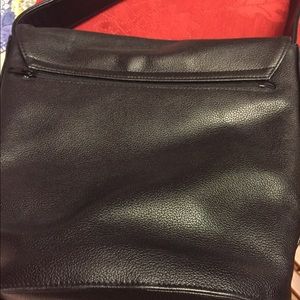 Claude Gerard black vintage bucket bag.